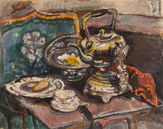 Nature morte au samovar