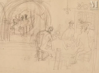 Scène de cabaret