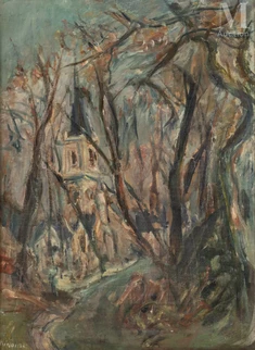 Paysage de la cité universitaire