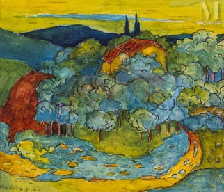 Maison près de la rivière