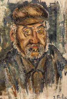 Portrait d'homme à la casquette