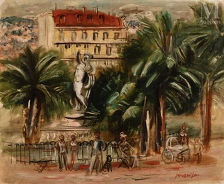 Place de la liberté à Toulon, circa 1927