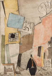 Scène de rue à Stamboul, réalisé en 1921
