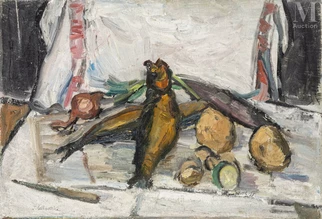 Nature morte au poisson