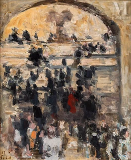Le grand escalier du Louvre et la Victoire de Samothrace