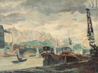 Le pont des arts à Paris