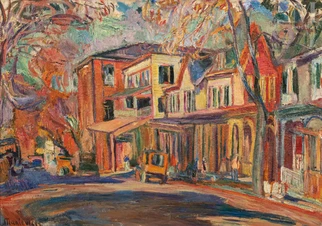 La rue aux maisons rouges, U.S.A
