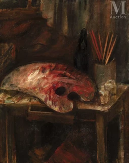 La palette du peintre