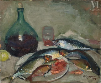 Nature morte aux poissons