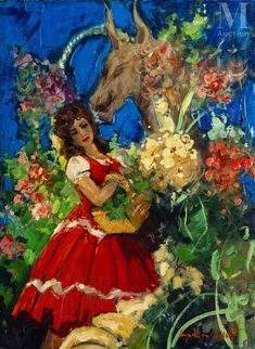 La marchande de fleurs