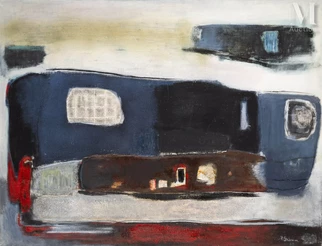 Composition abstraite aux volumes