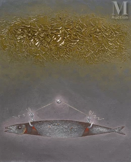 Nature morte au poisson