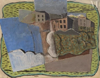 Paysage cubiste