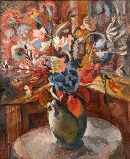 Bouquet dans un intérieur