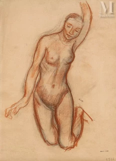Etude pour le tableau Moïse sauvé des eaux