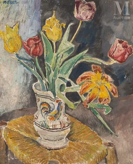 Pot de tulipes
