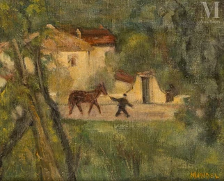 Homme au cheval