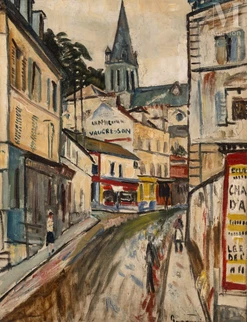 Rue de Versailles à Bougival