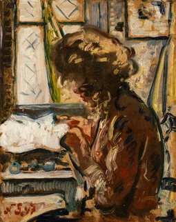 Femme à la couture