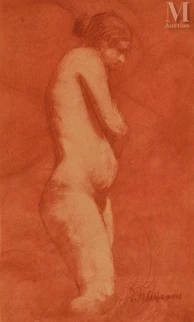 "Nude in motion"