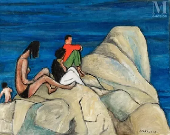 Les baigneurs